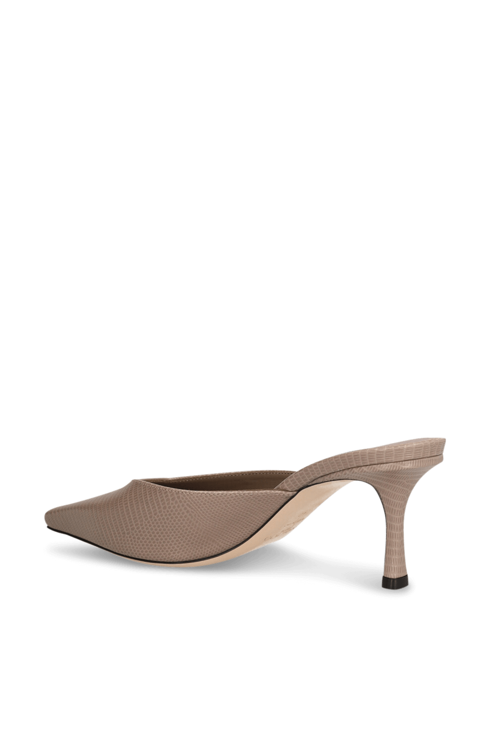תמונה אחורית של נעלי סליידס עקב JIMMY CHOO