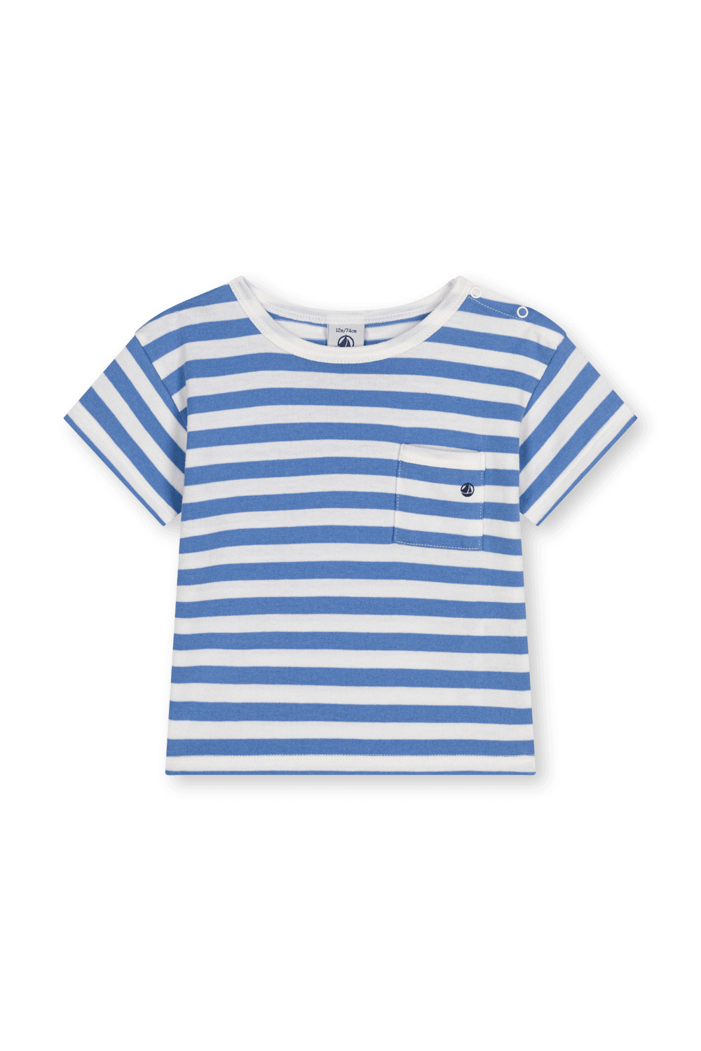 תמונה קידמית של חולצת טי - גילאי 18-36 חודשים PETIT BATEAU