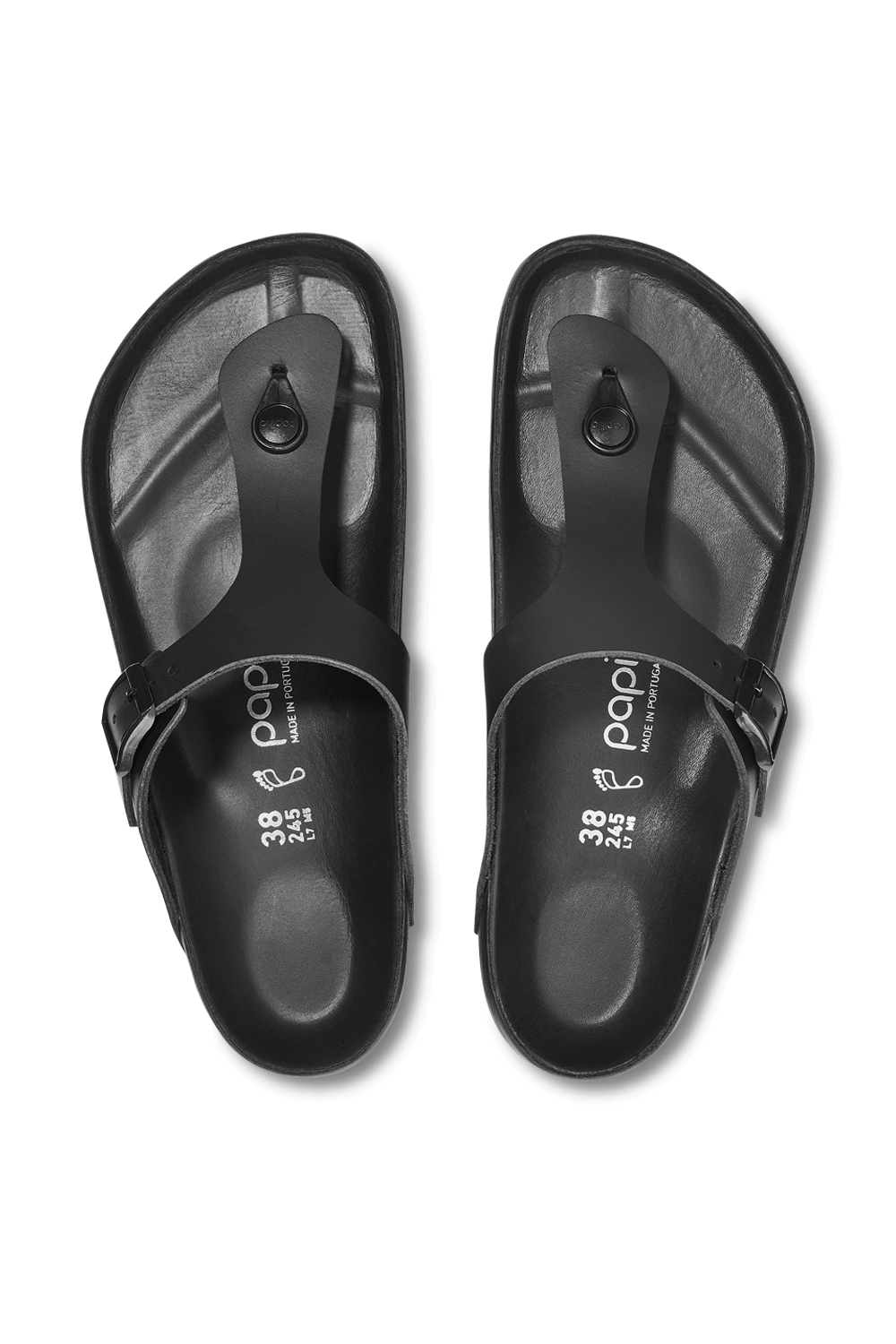 תמונת תקריב של נעליים BIRKENSTOCK