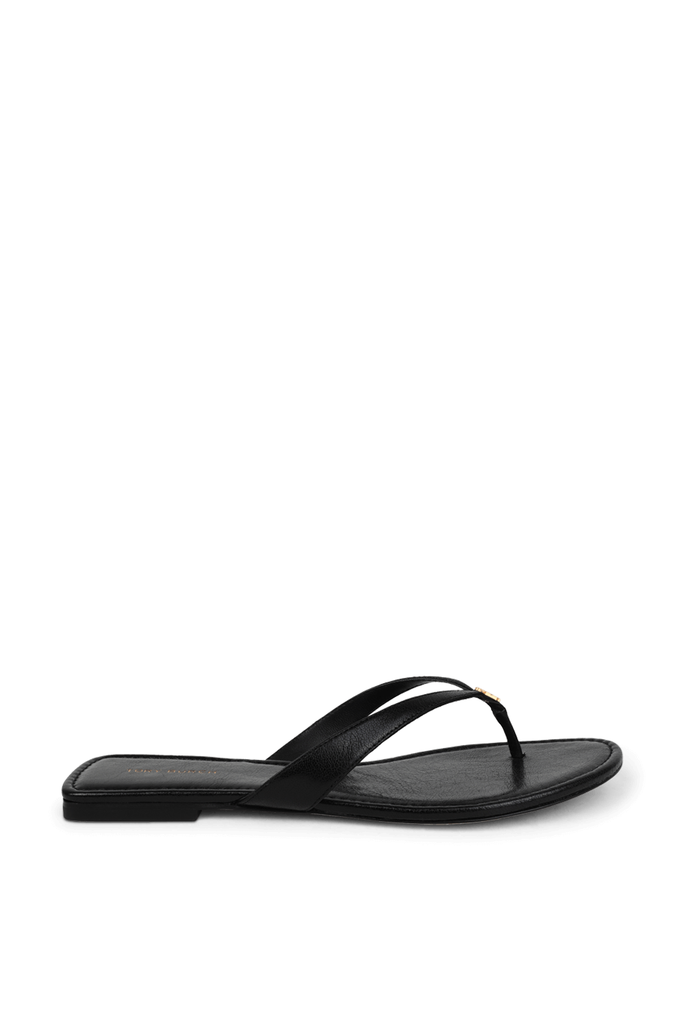 תמונה קידמית של כפכפי קאפרי מעור TORY BURCH