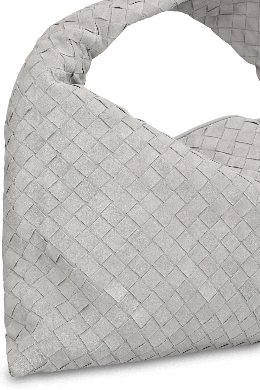 תמונת תקריב של תיק כתף הופ סמול BOTTEGA VENETA