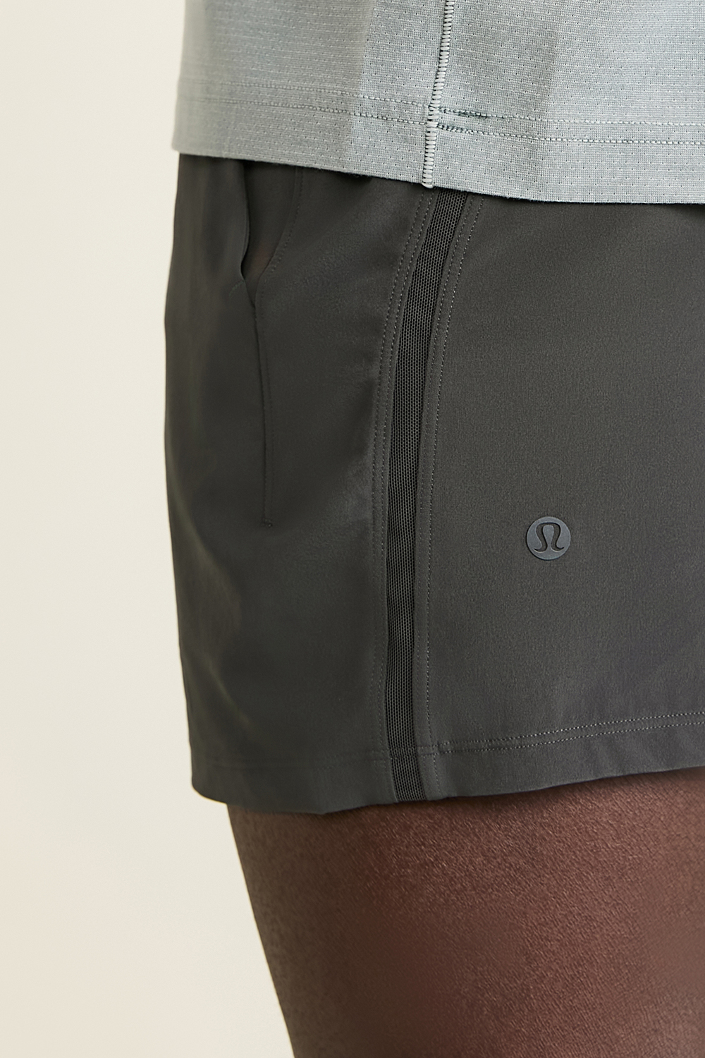 תמונת תקריב דוגמן של Pace Breaker Short LL ''5 LULULEMON