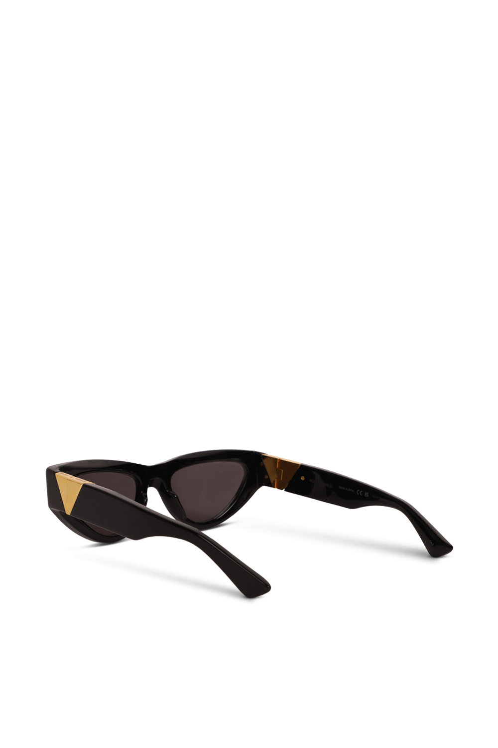 תמונה אחורית של משקפי שמש עם מסגרת חתולית BOTTEGA VENETA
