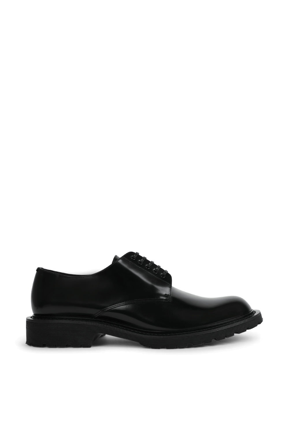 תמונה קידמית של נעלי דרבי אלגנטיות מעור SAINT LAURENT