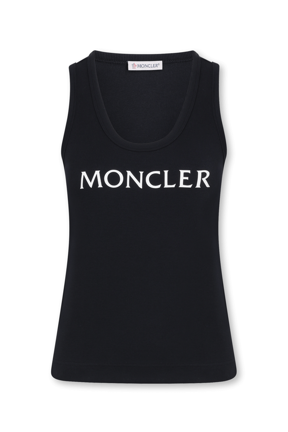 תמונה קידמית של גופייה מכותנה MONCLER