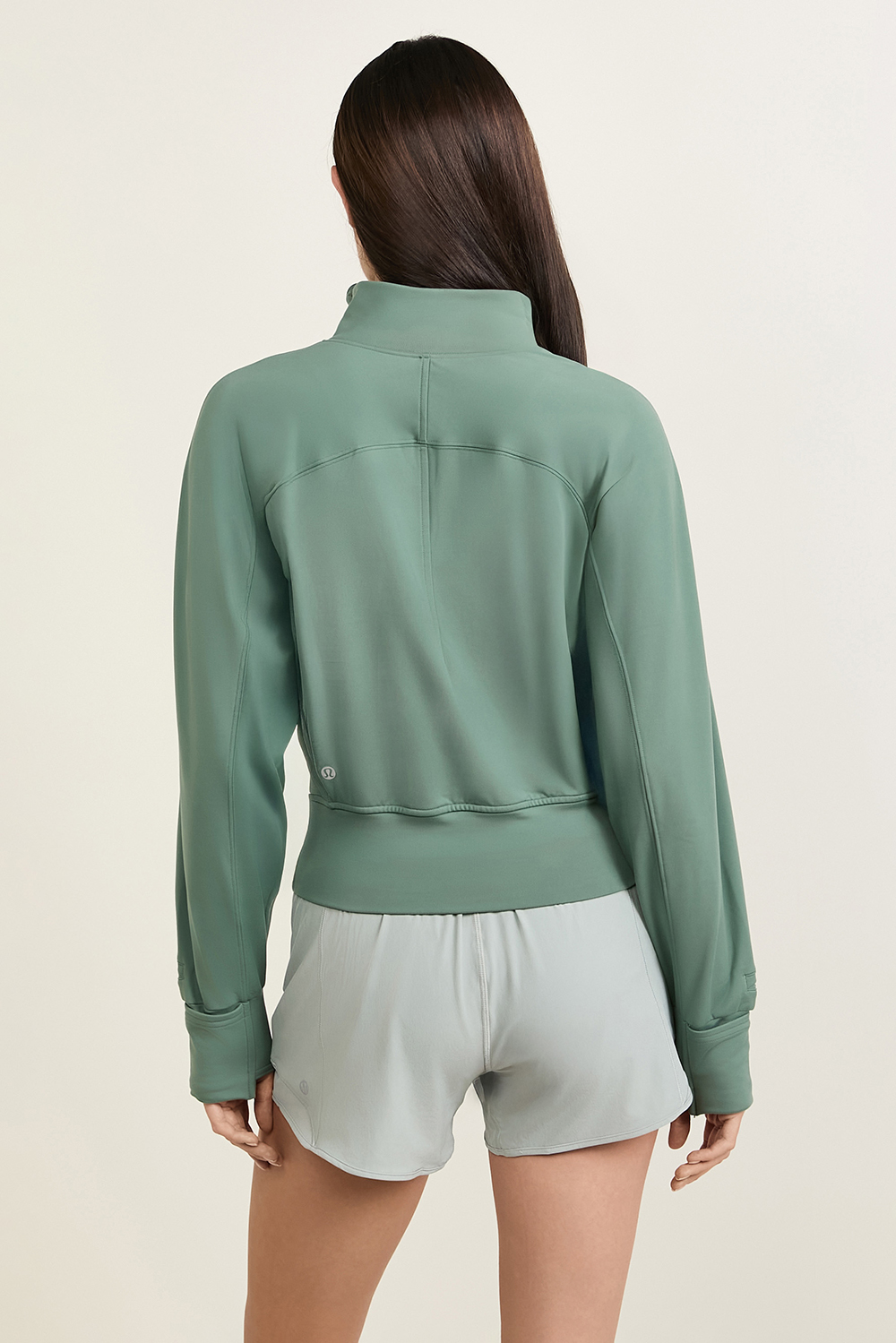 תמונת דוגמן אחורית של It's Rulu™ Fleece Half Zip