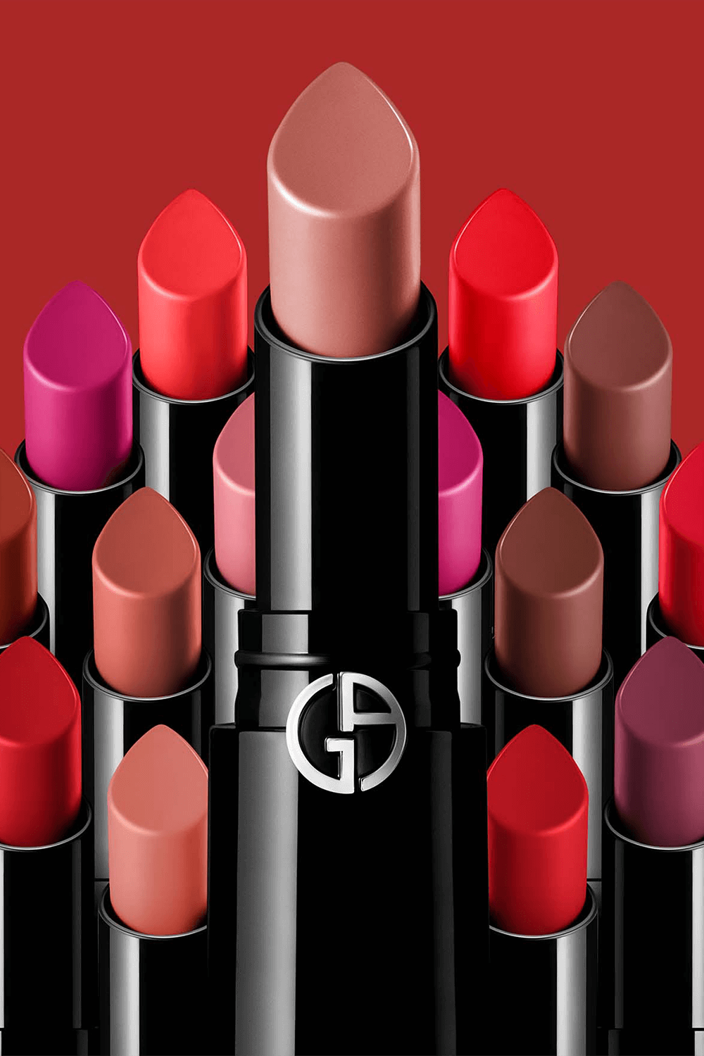 תמונת פנים של שפתון עמיד ליפ פוואר 102 ARMANI BEAUTY