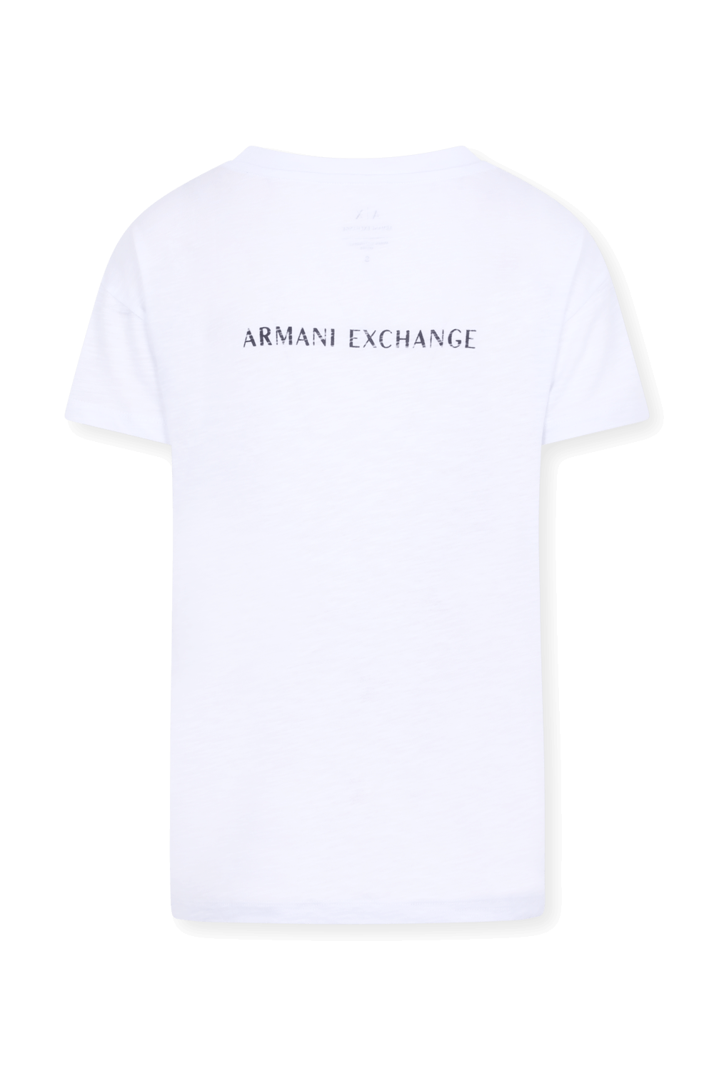 תמונה אחורית של חולצת טי בגזרת סלים ARMANI EXCHANGE