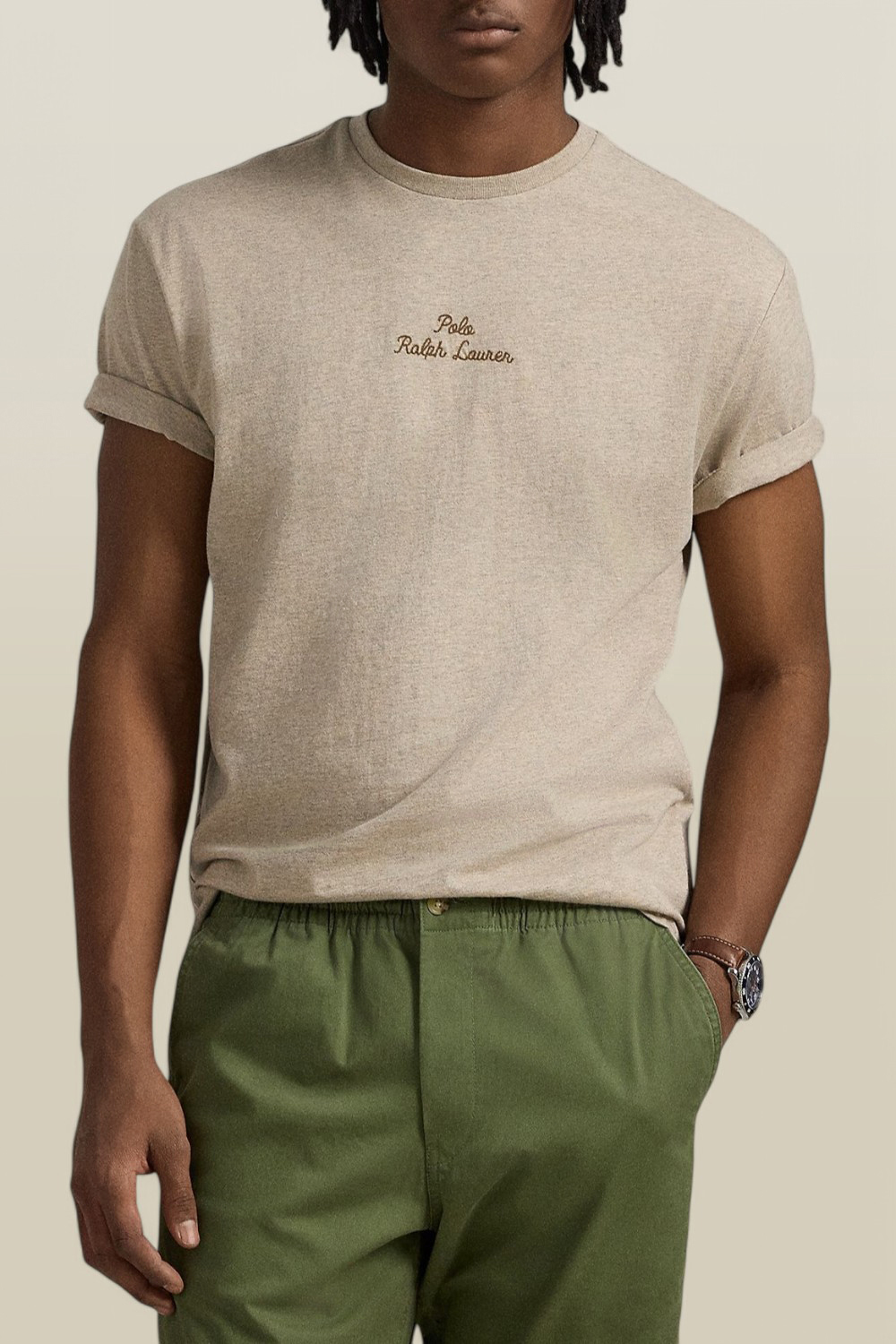 תמונת דוגמן קידמית של חולצת טי POLO RALPH LAUREN