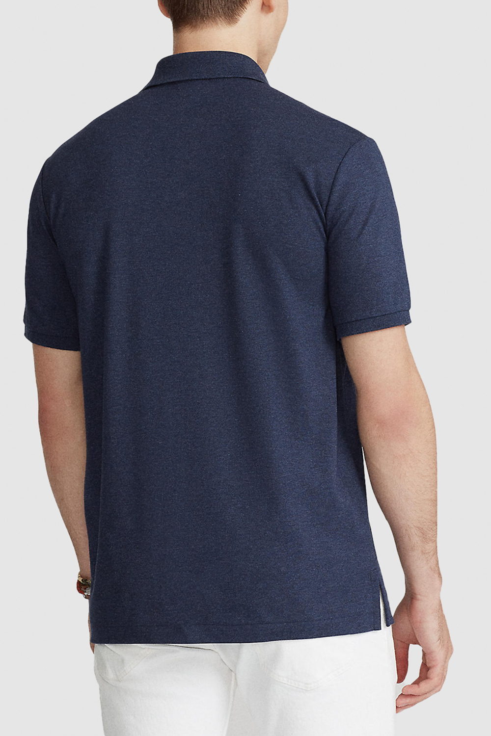תמונת דוגמן אחורית של חולצת פולו קצרה POLO RALPH LAUREN
