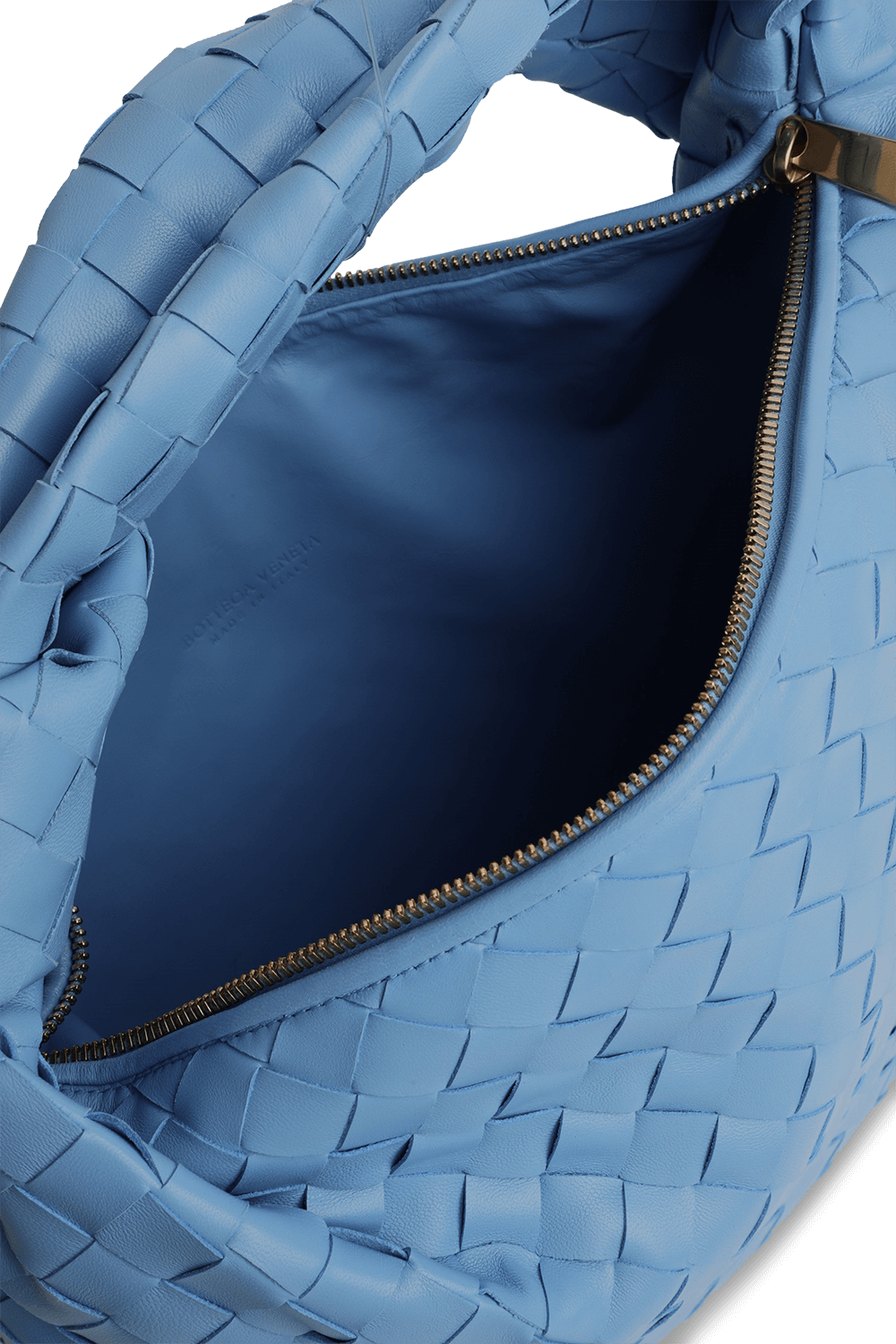 תמונת פנים של תיק ג'ודי מעור קלוע BOTTEGA VENETA