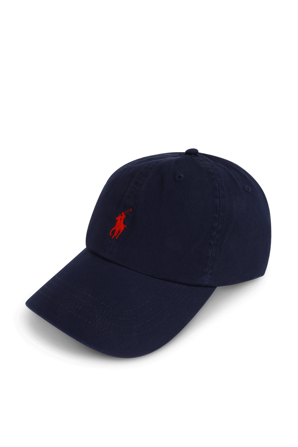 תמונה קידמית של כובע מצחייה עם לוגו רקום POLO RALPH LAUREN