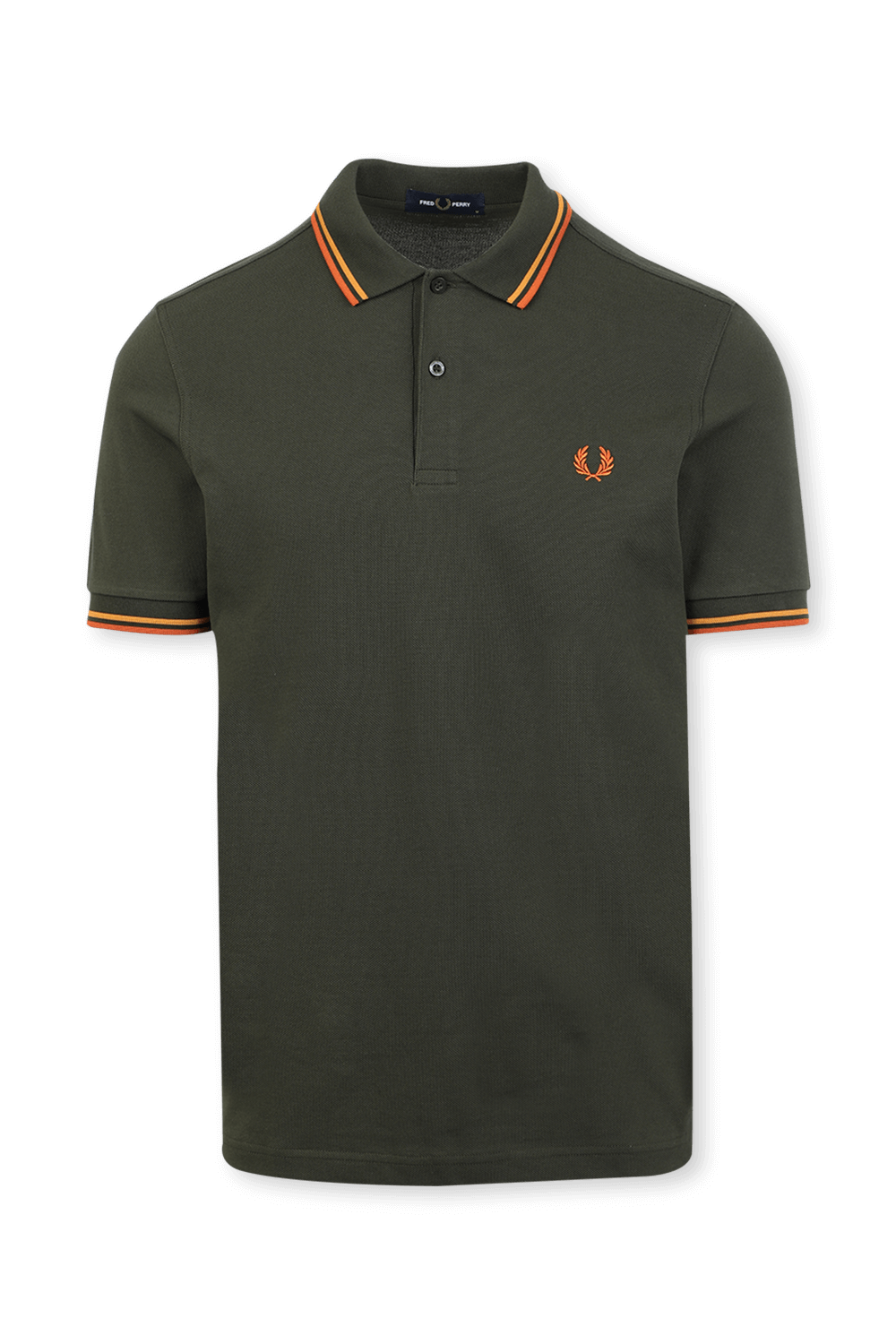 תמונה קידמית של Classic Polo Shirt in Green FRED PERRY