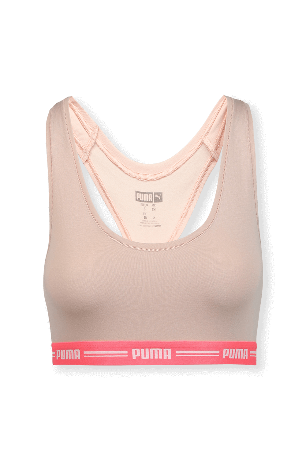 תמונה קידמית של Racer Back Top in Pink