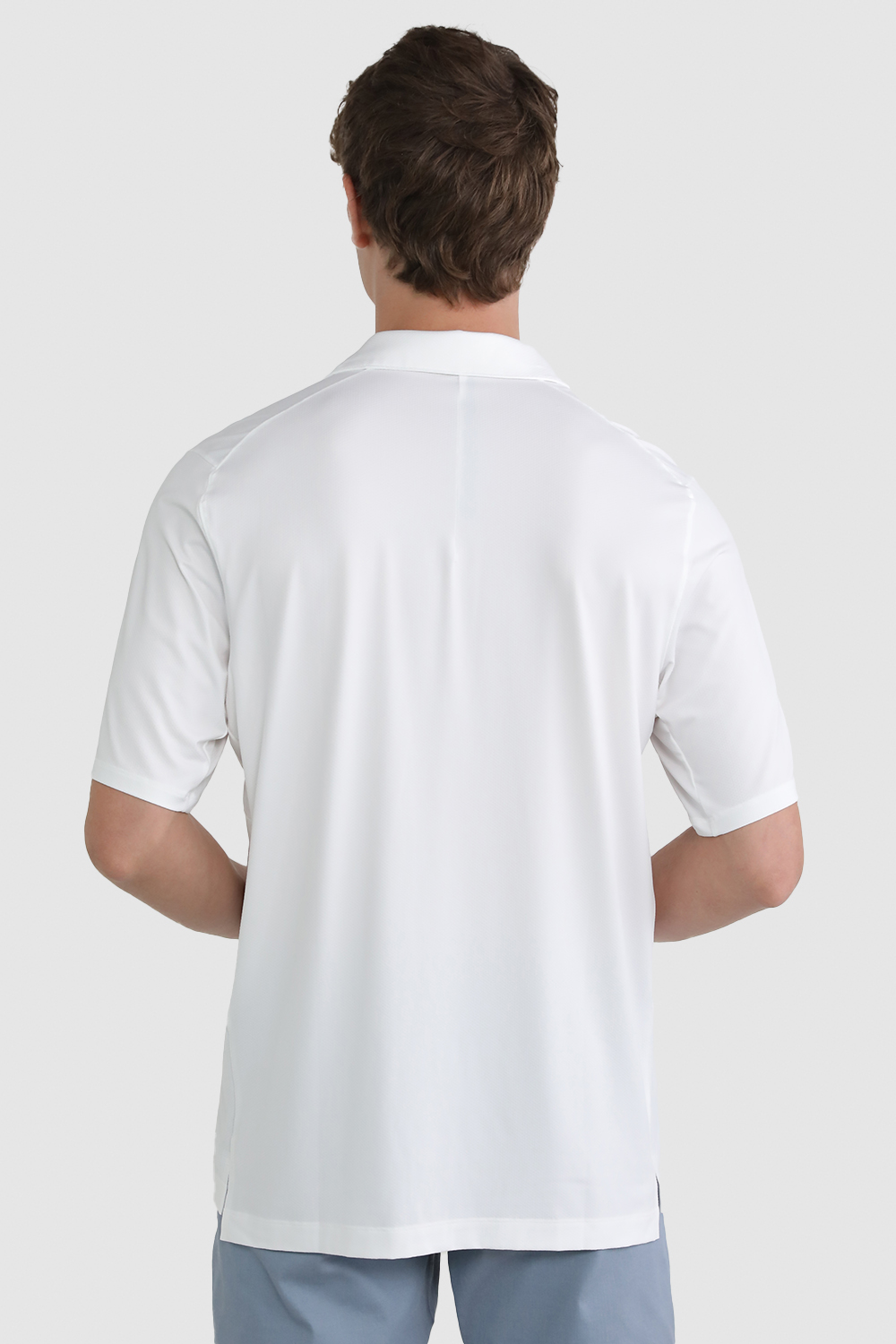 תמונת דוגמן אחורית של Snap Front Performance Shoer Sleeve Polo LULULEMON