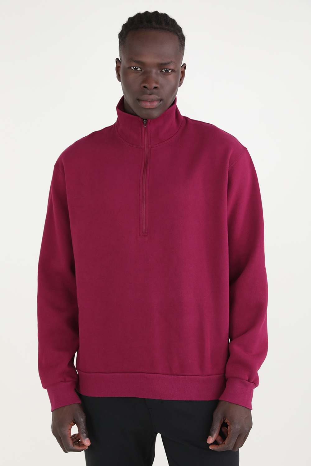 תמונת דוגמן קידמית של Steady State Half Zip LULULEMON