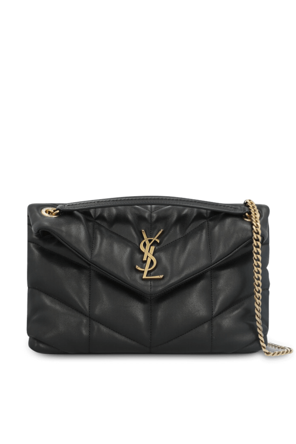 תמונה קידמית של תיק פאפר בגודל סמול SAINT LAURENT