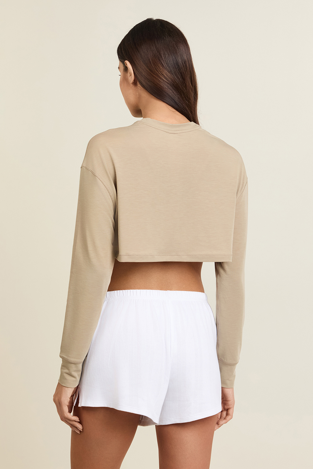 תמונת דוגמן אחורית של Train Natural Hand Jersey Crop LS LULULEMON