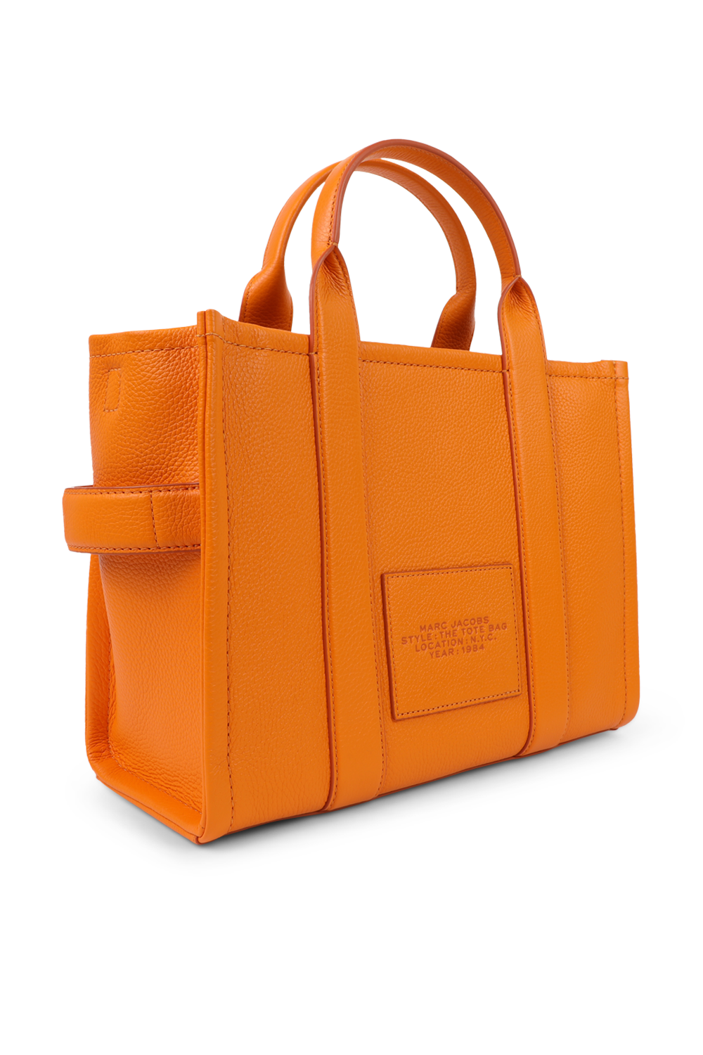 תמונה אחורית של תיק נשיאה מעור בגודל מדיום MARC JACOBS