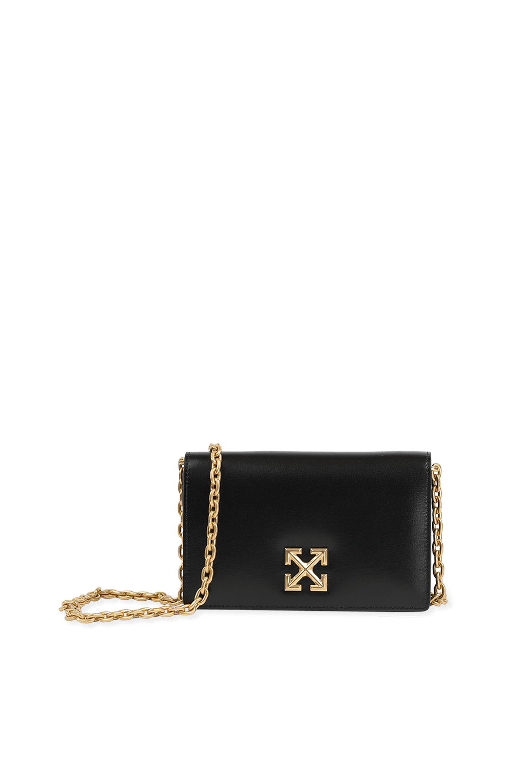 תמונה קידמית של Jitney 0.5 Shoulder Bag in Black OFF WHITE