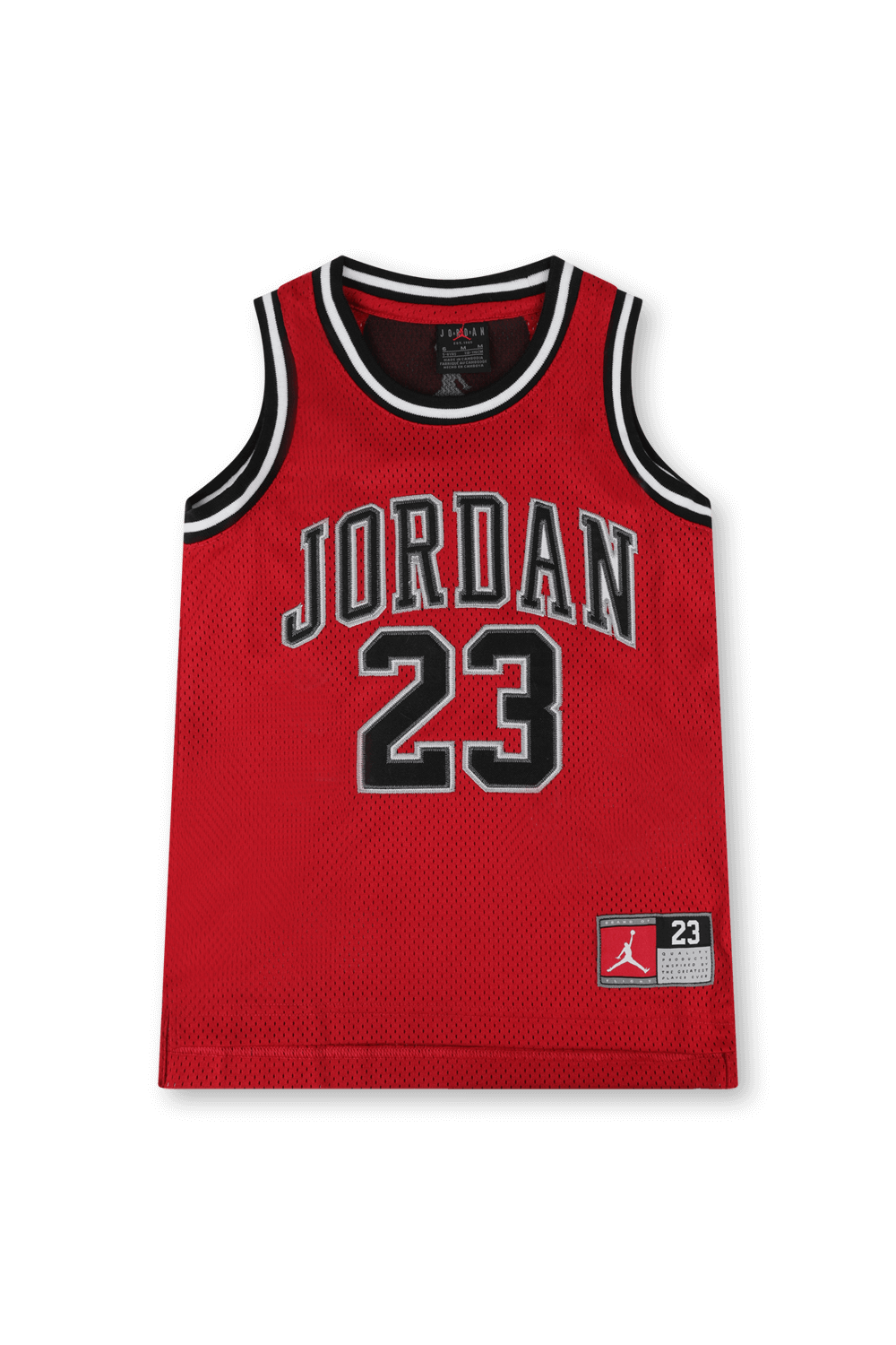 תמונה קידמית של גופיית כדורסל 23 - גילאי 4-7 שנים JORDAN