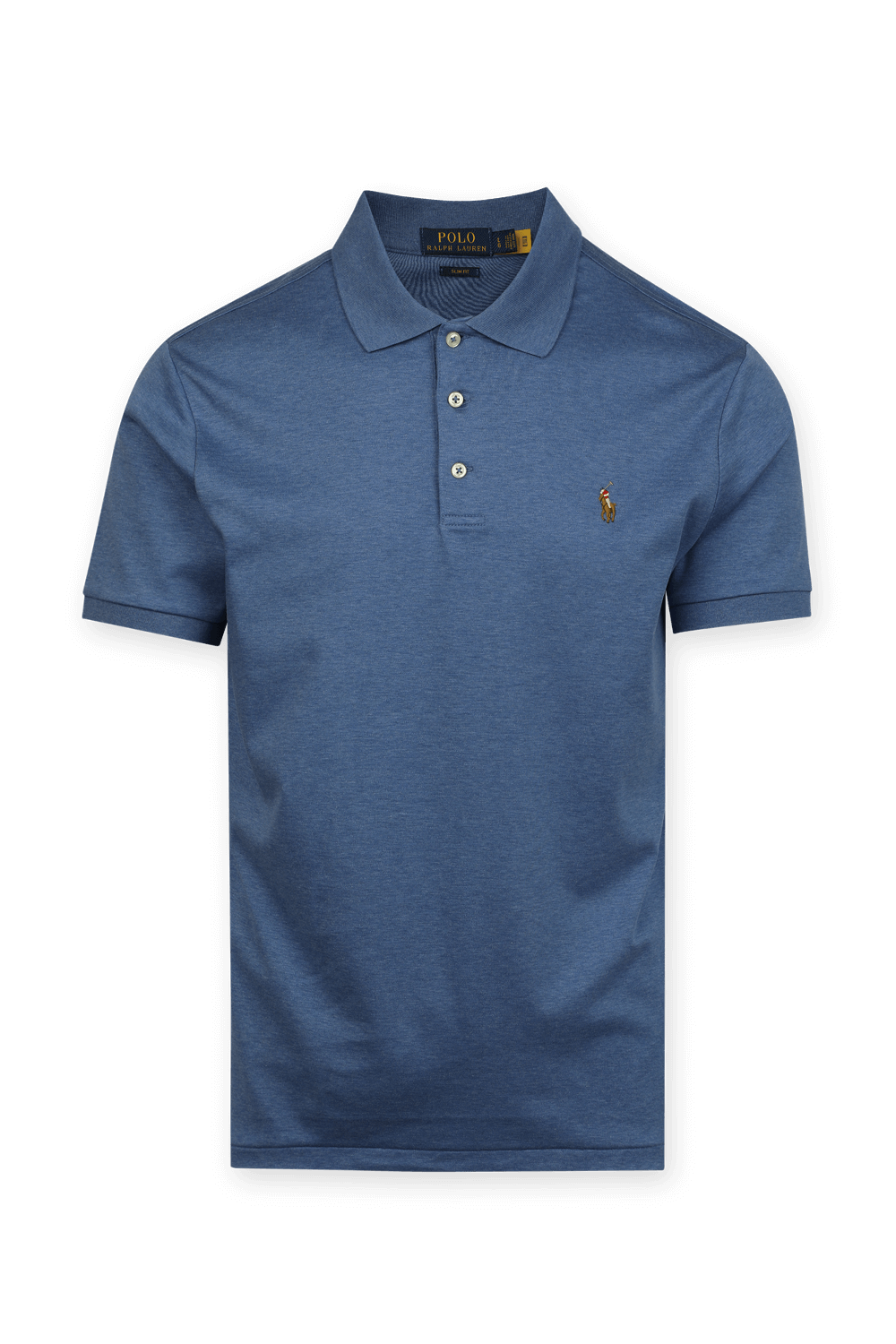תמונה קידמית של Logo Polo Shirt in Blue POLO RALPH LAUREN