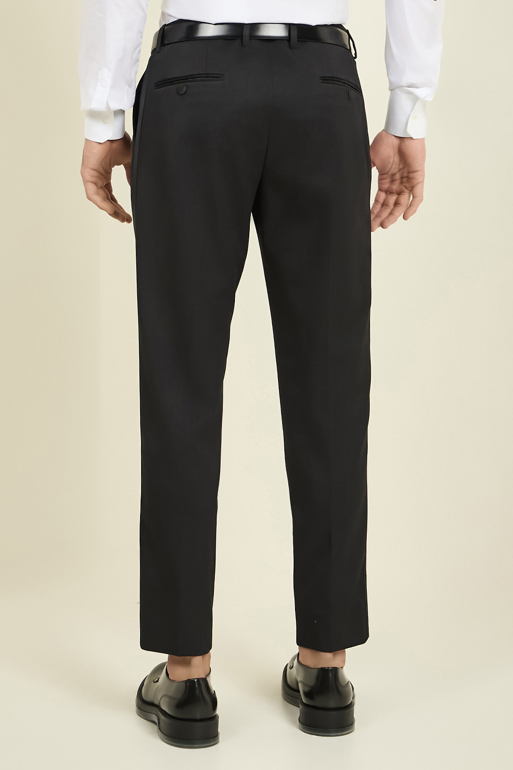 תמונת דוגמן אחורית של מכנסי טוקסידו DOLCE & GABBANA