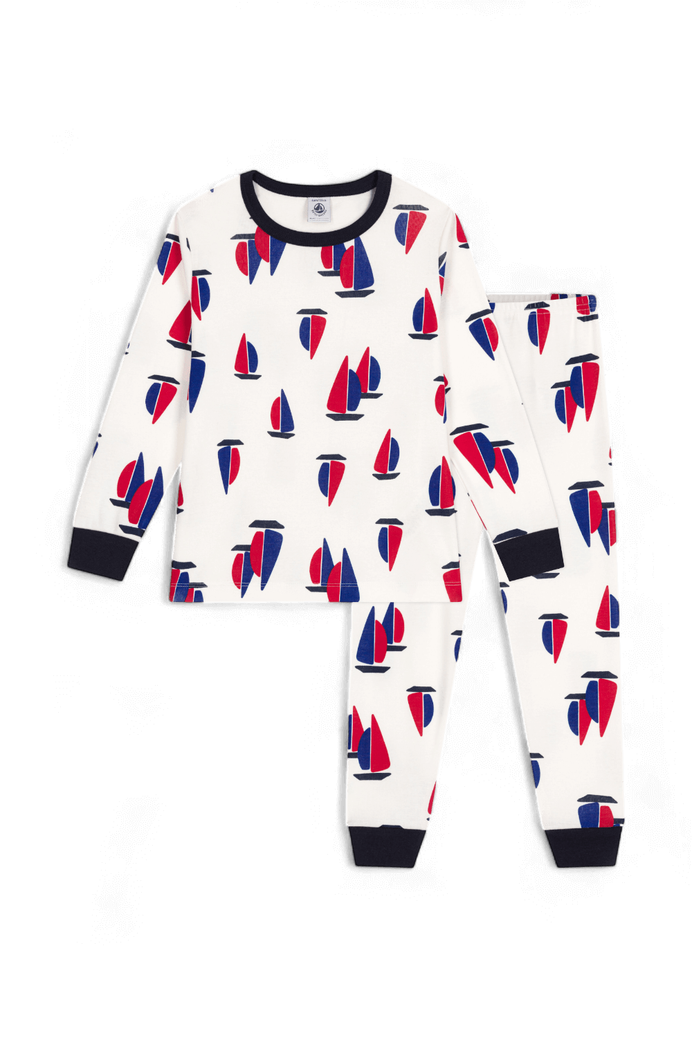 תמונה קידמית של סט פיג'מה - גילאי 6-12 שנים PETIT BATEAU