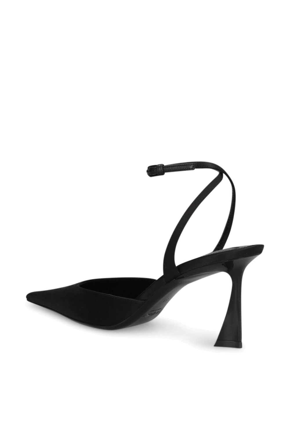 תמונה אחורית של נעלי עקב סלינג בק SAINT LAURENT
