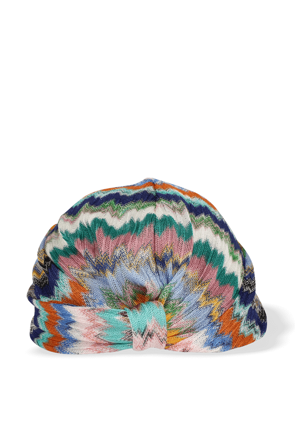 תמונה קידמית של Knit Multicolor Turban