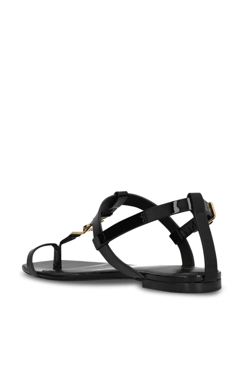 תמונה אחורית של סנדלים SAINT LAURENT