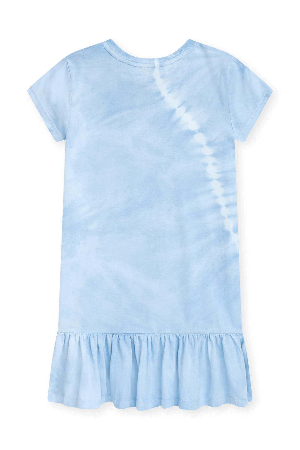 תמונה אחורית של שמלה קצרה דובי - גילאי 8-16 שנים POLO RALPH LAUREN KIDS