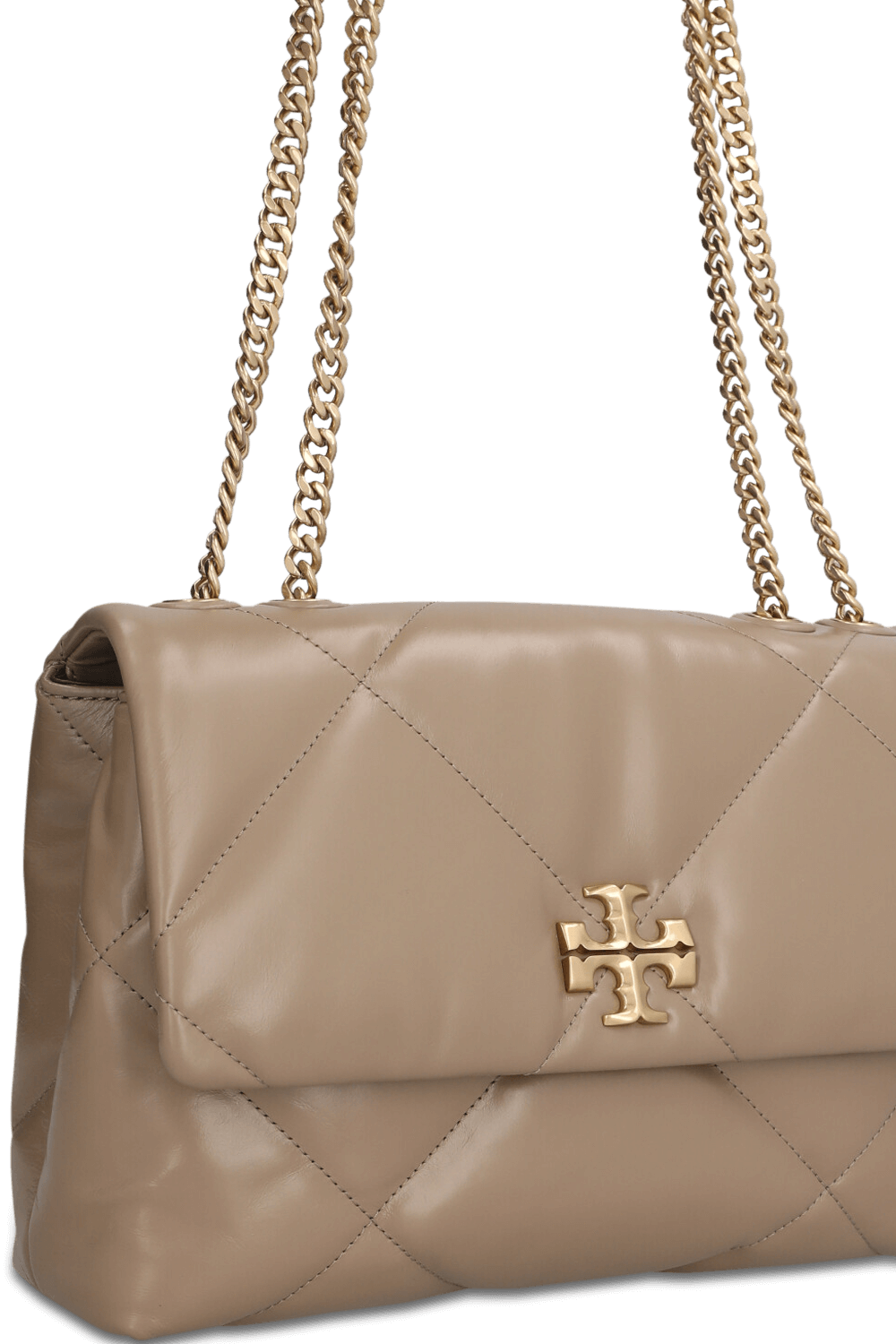 תמונת תקריב של תיק כתף קירה קווילט סמול TORY BURCH