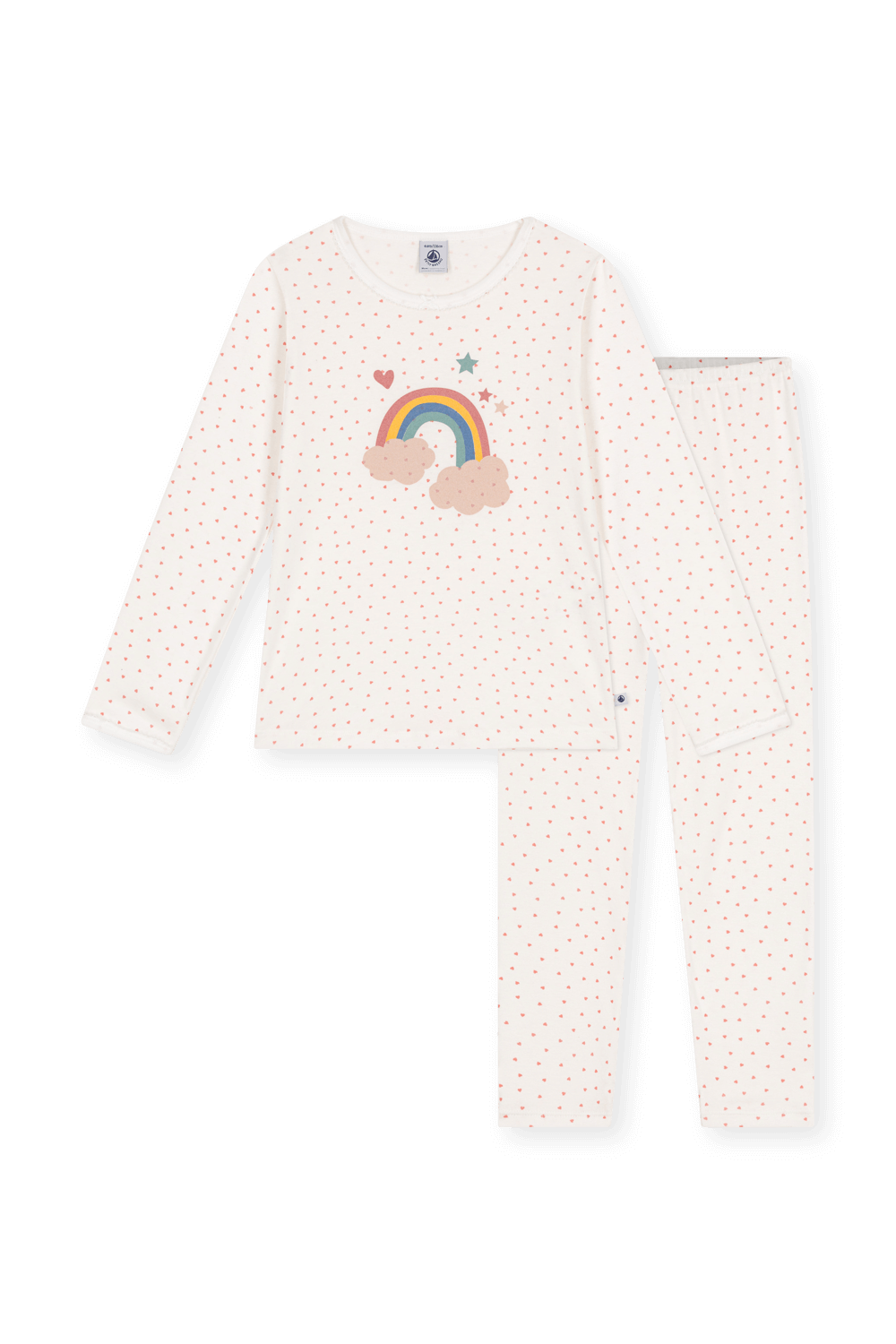 תמונה קידמית של סט פיג'מה - גילאי 2-5 שנים PETIT BATEAU