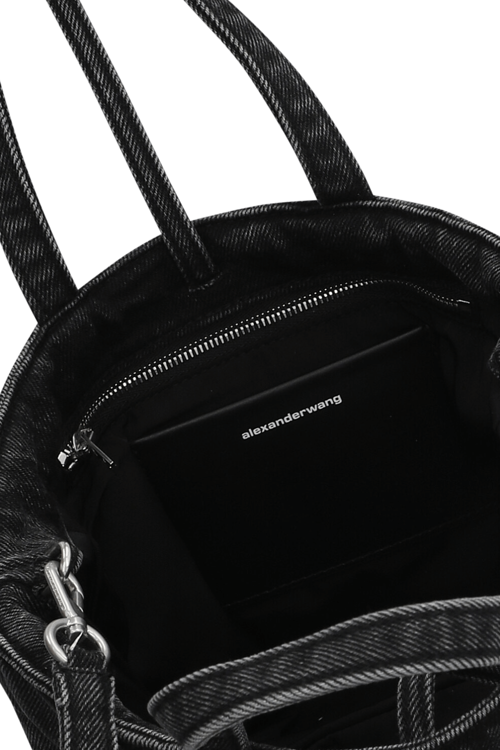 תמונת פנים של תיק נשיאה סמול ג'ינס ALEXANDER WANG