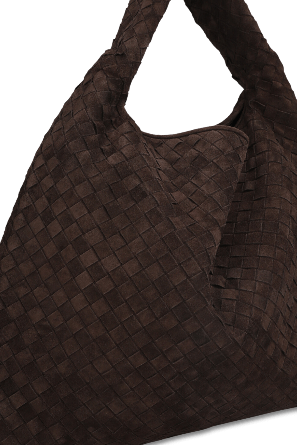 תמונת תקריב של תיק הופ לארג' BOTTEGA VENETA