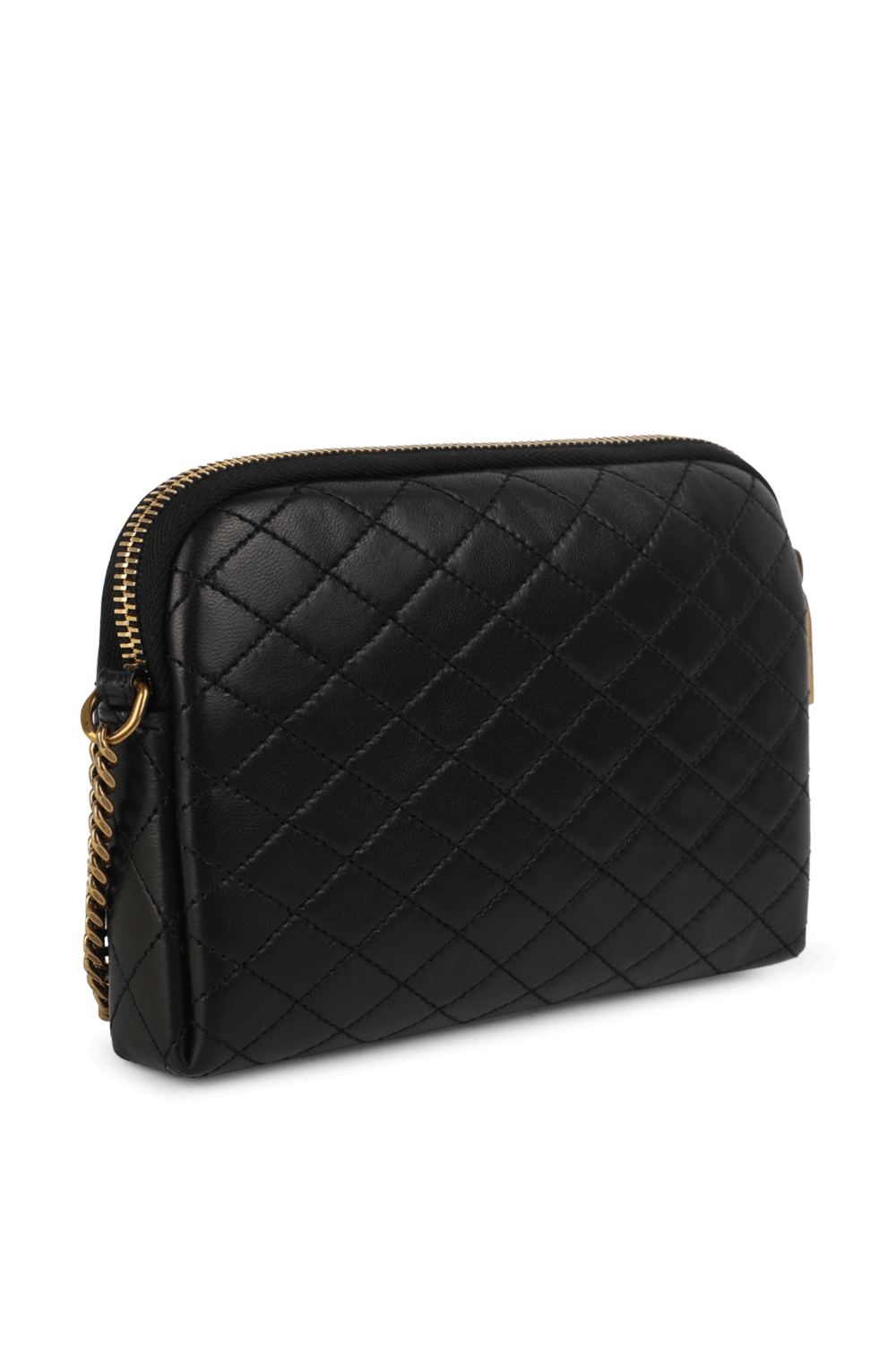 תמונה אחורית של תיק פאוץ' מעור SAINT LAURENT