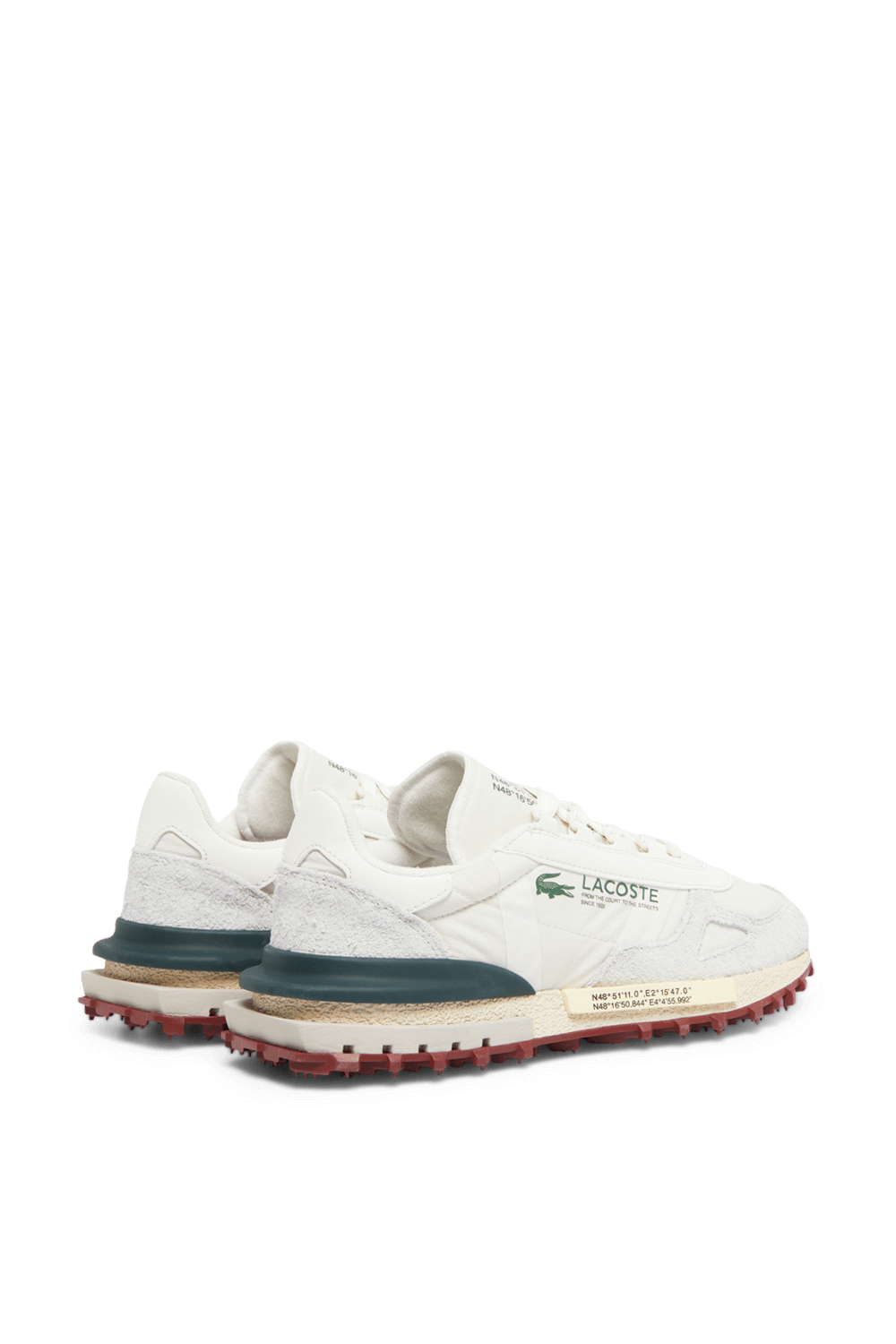 תמונה אחורית של נעלי סניקרס אליט LACOSTE