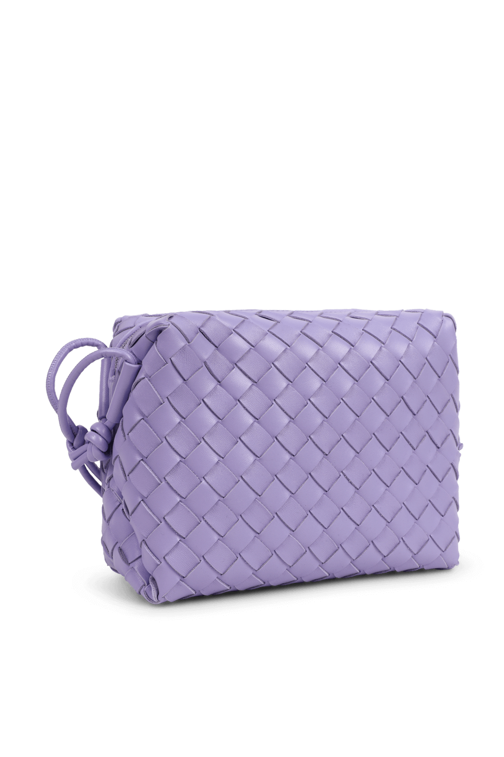 תמונה אחורית של תיק לופ קרוס ארוג מעור BOTTEGA VENETA