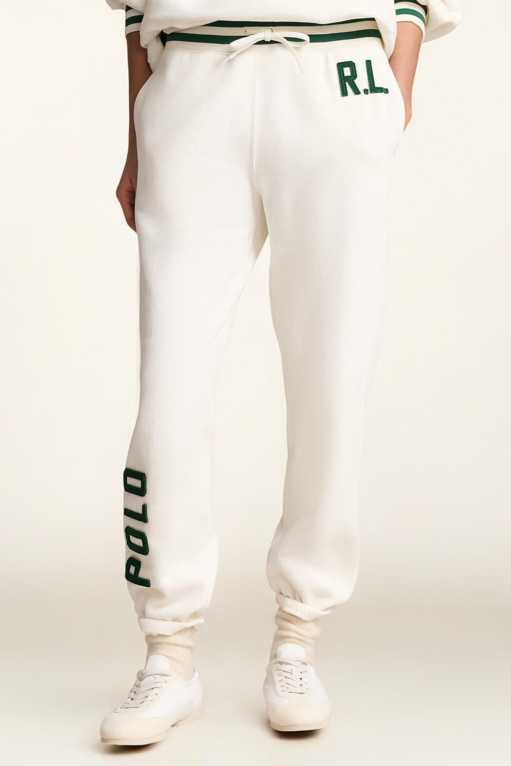 תמונת דוגמן קידמית של מכנסי ג'וג ארוכים POLO RALPH LAUREN