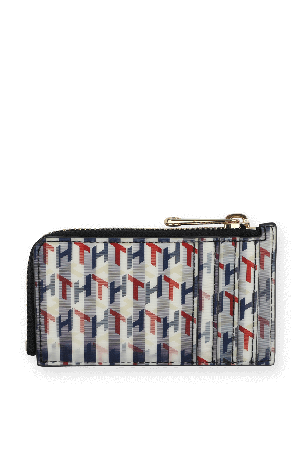 תמונה אחורית של Holographic Monogram Card Holder TOMMY HILFIGER
