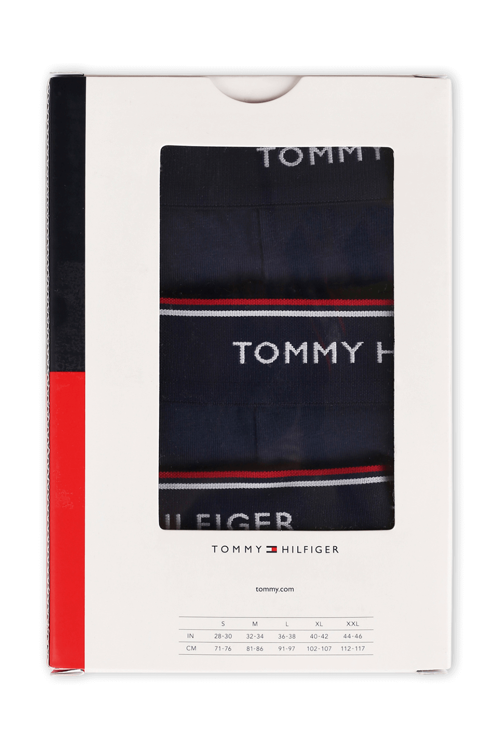 תמונה אחורית של מארז שלושה תחתוני פרמיום TOMMY HILFIGER