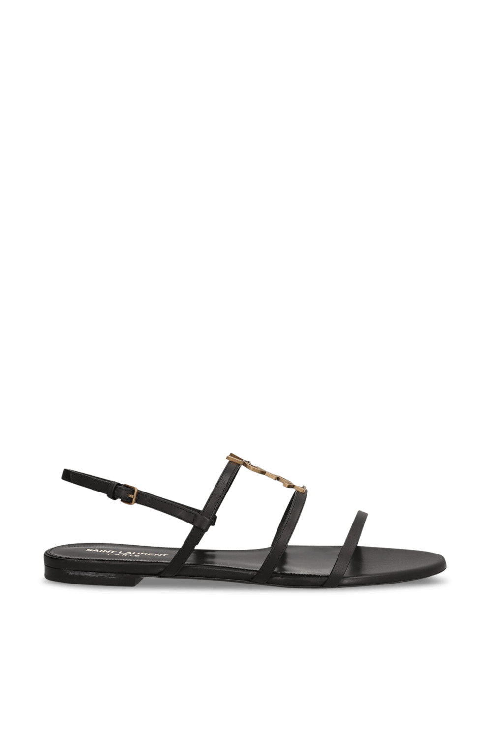 תמונה קידמית של סנדלי קסנדרה סלינג באק SAINT LAURENT