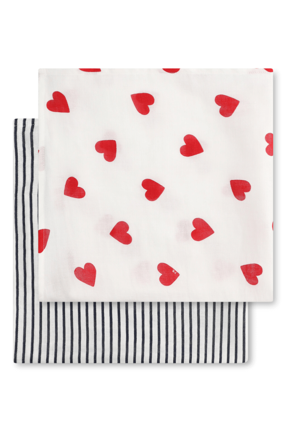 תמונה קידמית של זוג טטרות מכותנה PETIT BATEAU