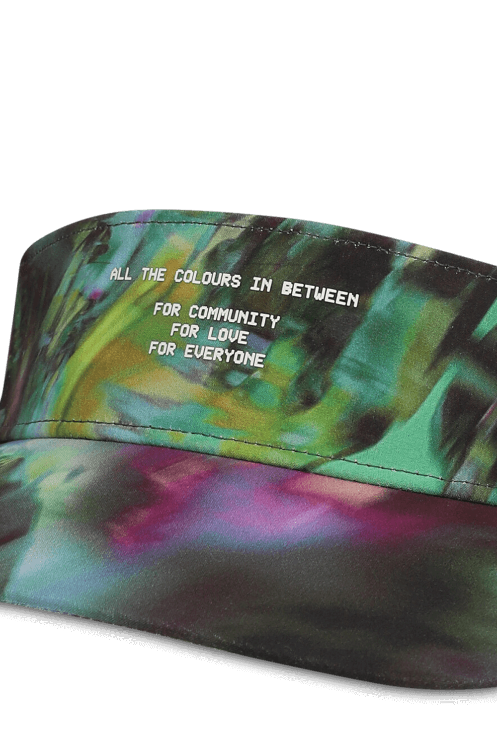 תמונת תקריב של Removable Sweatband Visor *Pride LULULEMON