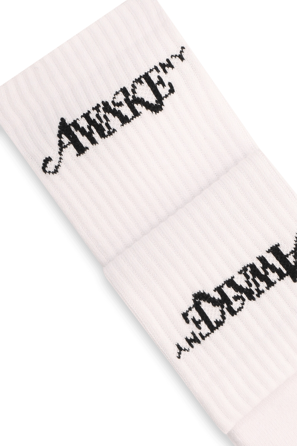 תמונה אחורית של זוג גרביים AWAKE