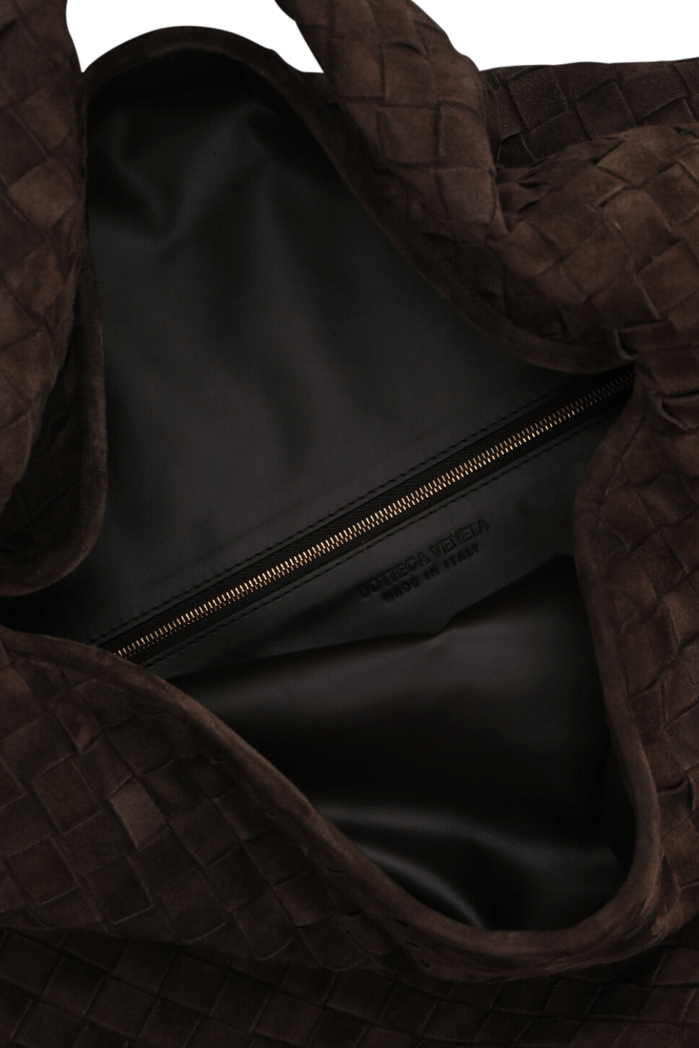 תמונת פנים של תיק הופ לארג' BOTTEGA VENETA