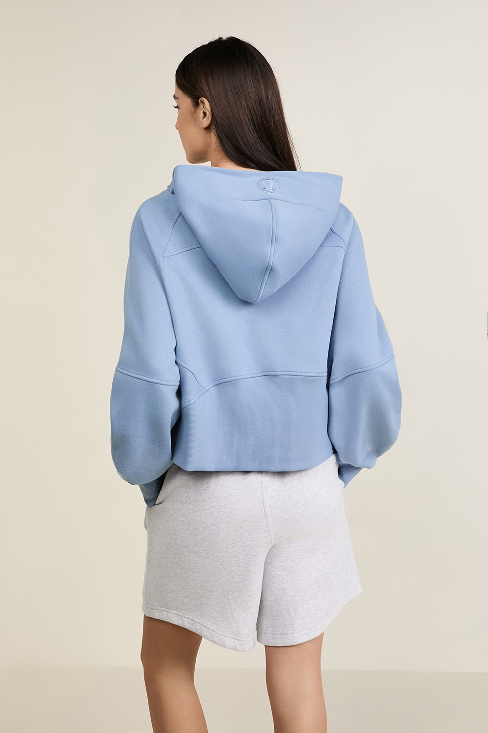 תמונת דוגמן אחורית של Scuba Oversized Half-Zip Hoodie LULULEMON