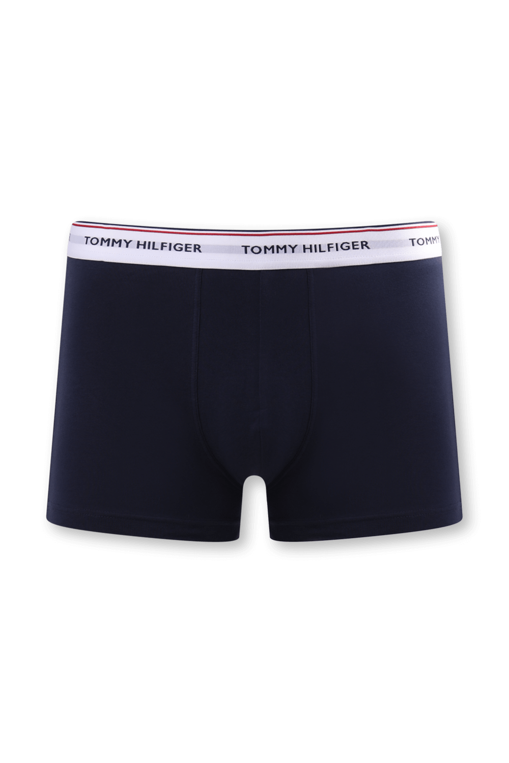 תמונה אחורית של Triple Pack Trunks in Navy Stretch Cotton TOMMY HILFIGER