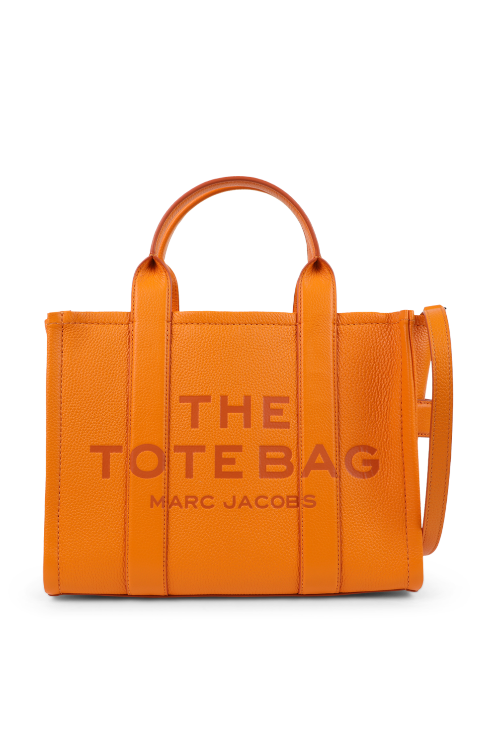 תמונה קידמית של תיק נשיאה מעור בגודל מדיום MARC JACOBS